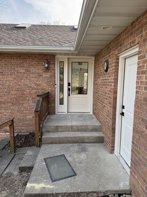 Brick Entry & Stoop