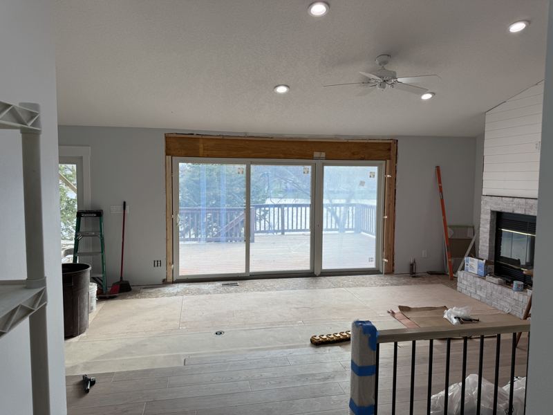 Living Room — Lake Views