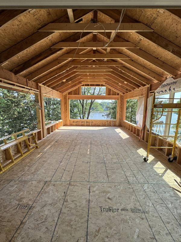 Timber-Frame Ceiling