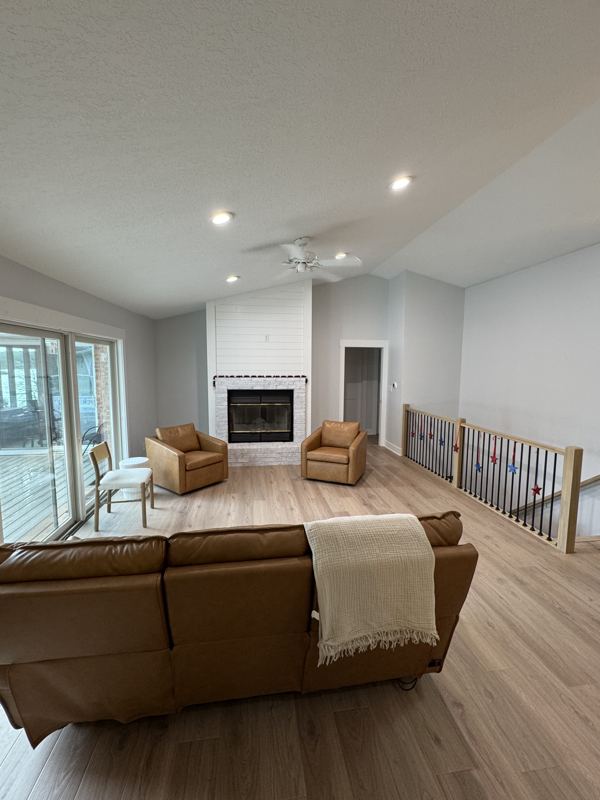 Great Room & Fireplace