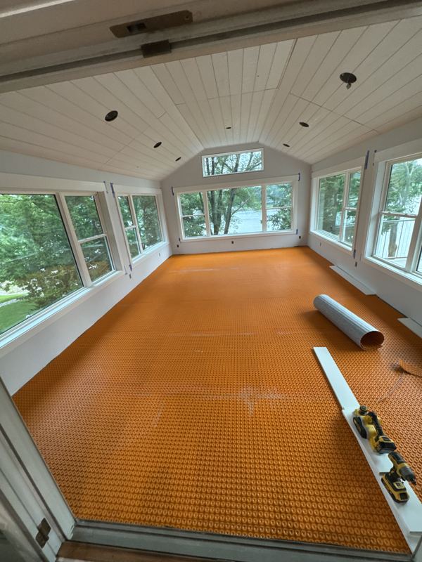 Timber-Frame Sunroom