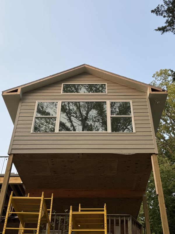 Gable Addition Exterior
